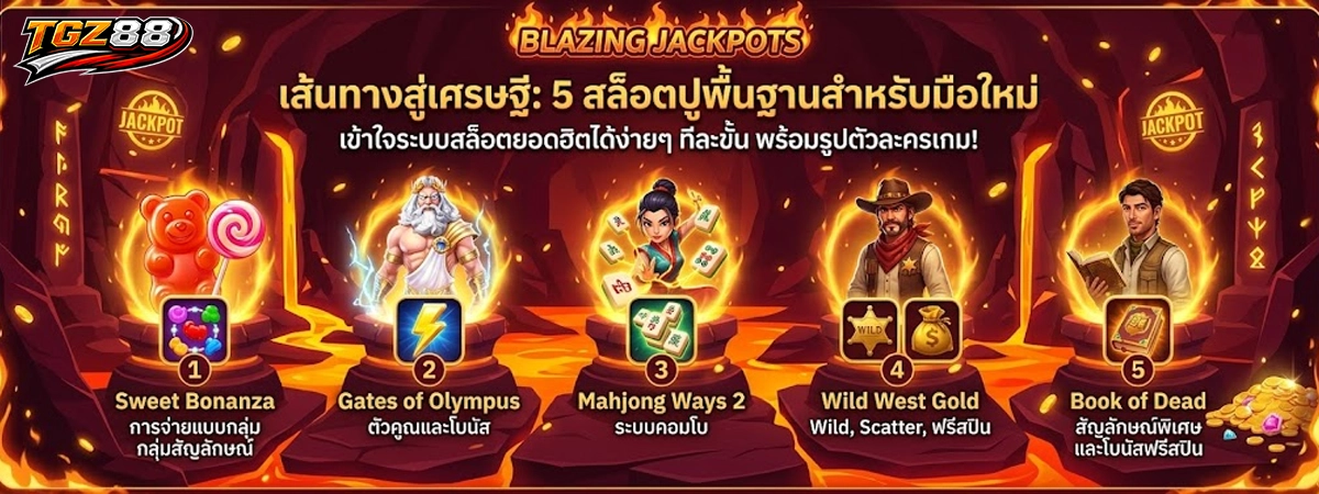 5 เกมใน tgz88 ที่ช่วยให้มือใหม่ เริ่มเข้าใจระบบ สล็อตได้ง่ายขึ้น