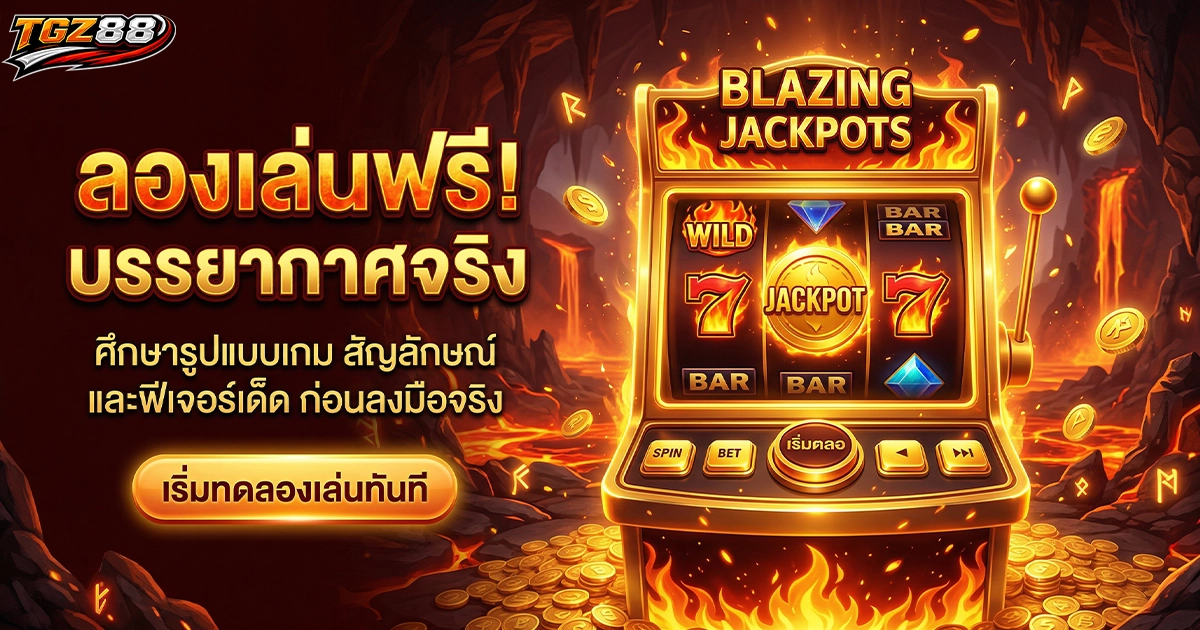 tgz88 ลองเล่นฟรี บรรยากาศจริง ศึกษารูปเกม สัญลักษณ์และฟีเจอร์เด็ด ก่อนลงมือจริง