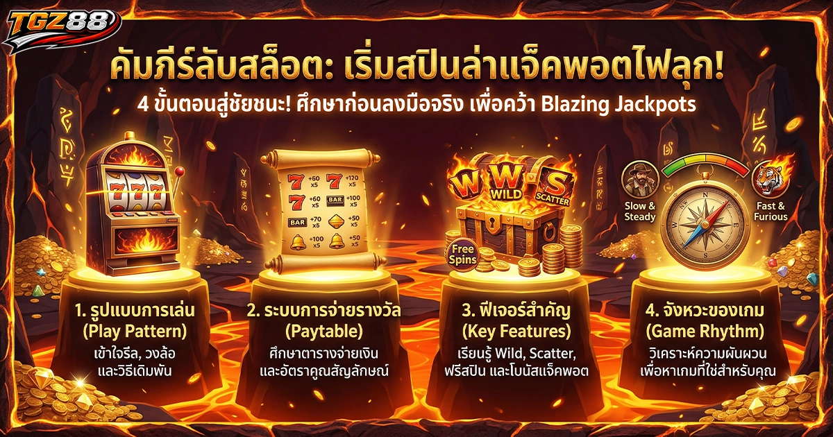 เกมสล็อตออนไลน์ tgz88 อ่านเข้าใจ สำหรับผู้เริ่มต้น ศึกษาข้อมูล